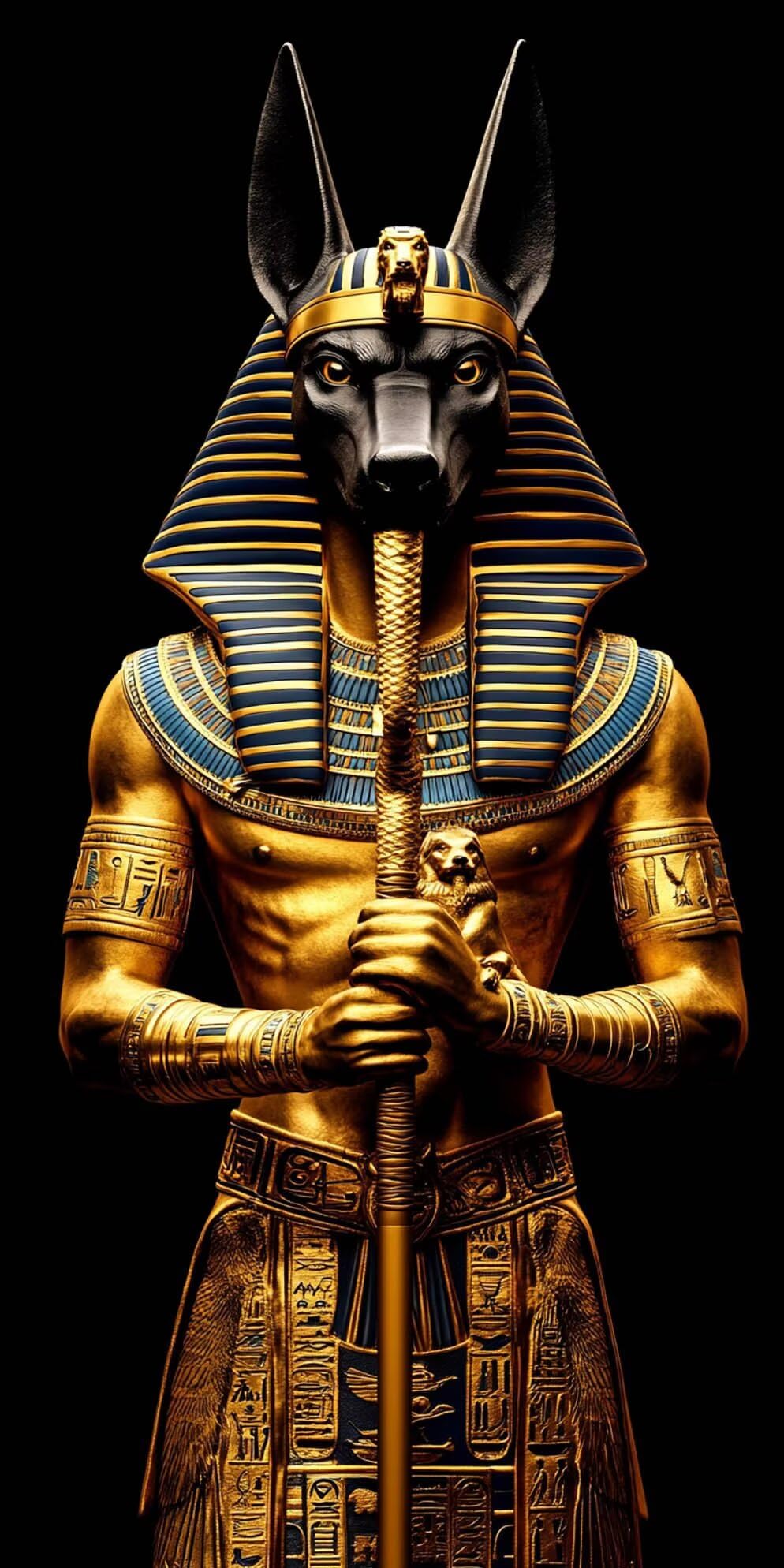 Diamentowe malowanie Anubis, diamentowe malowanie dla dorosłych początkujący 200 x 100 cm, Egipt diamentowy zestaw do haftu górskiego, zestaw do haftu krzyżykowego, prezent dla kobiet DZSH6260