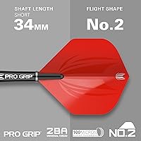 Vista 4 de Target Darts Artemis 21G/22G/23G/24G/25G/26G Tungsten Steel Tip Darts Set - 6 Pro Grip Shafts - 9 Pro Ultra Flights – Dart Wallet - Dart Counter App