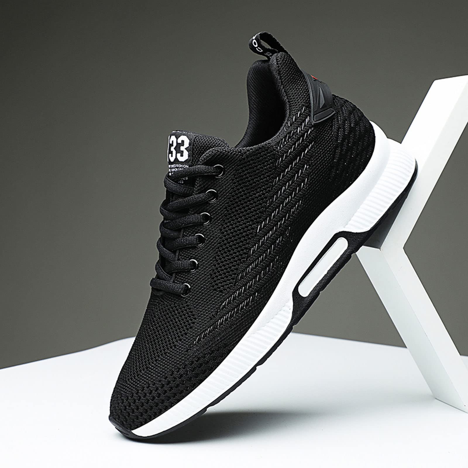 Meidiastra Zapatos de elevación para Hombre de Malla Zapatos Deportivos y de Senderismo al Aire Libre - Tacón de 6 cm