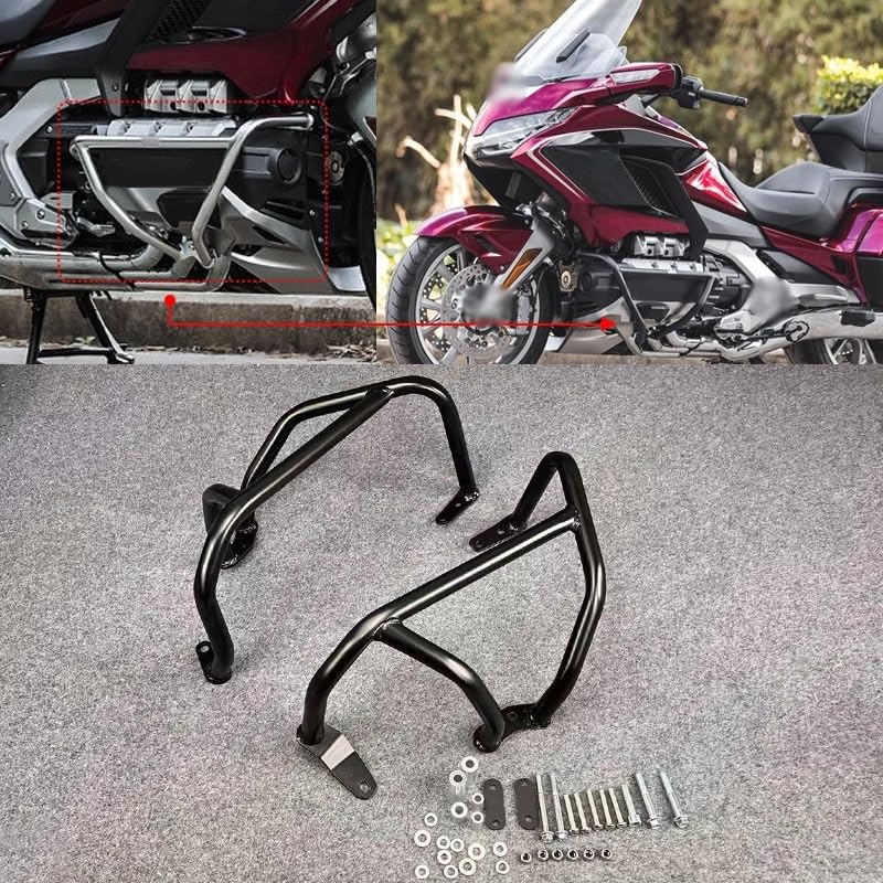 Garde Crash Bars Goldwing GL1800 Contre les Chutes à l'Arrêt