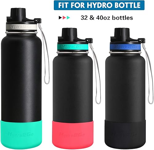 Miniatura 7 de Hydro2Go Tapa de repuesto para botellas Hydro Flask de boca estándar y ascenso moderno simple de 12 a 64 onzas, accesorios para botellas de agua