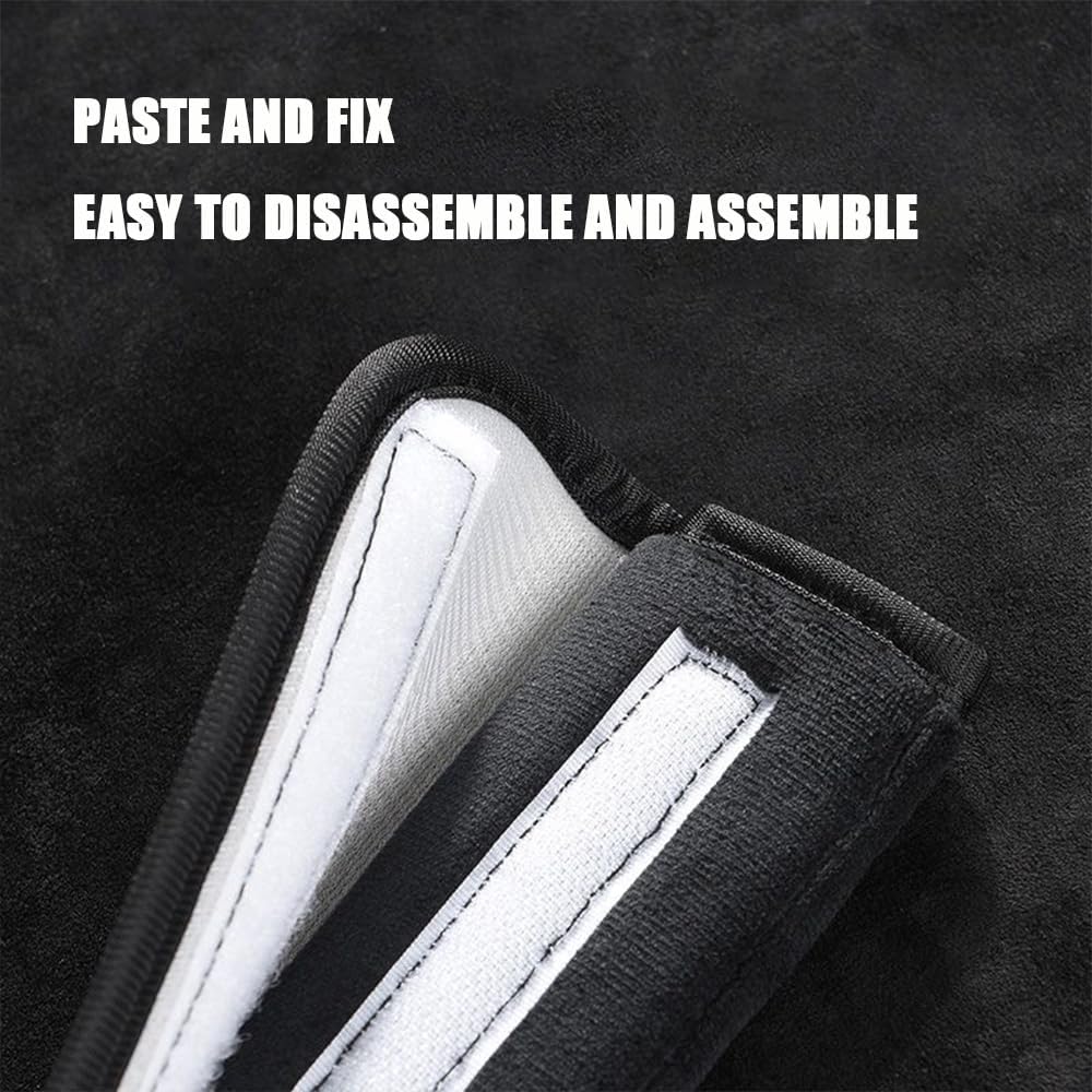 Seat Belt Shoulder pad Car Seat Belt Pads for Mitsubishi Colt Lancer ASX Eclipse Cross Outlander L200, Seatbelt Protector Cover Pads Car Accessories