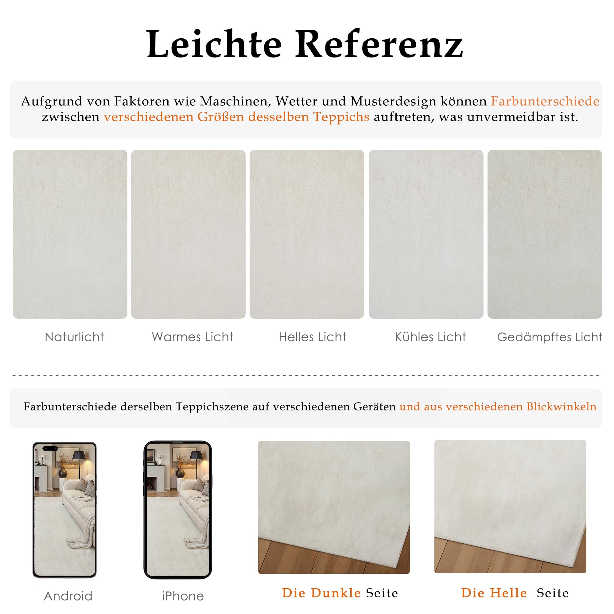 PureCozy Alfombra Salon 200x300cm Beige Alfombras Moderno Pelo Sintético Suave Habitacion Carpete Sala Comedor Dormitorio Pie Cama Oficina Grandes Decoración Carpet