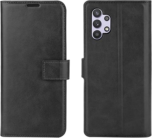 Funda con tapa para Samsung A32 4G Wallet PU Funda protectora magnética para teléfono móvil Samsung Galaxy A32 LTE A325M 6.4 pulgadas Folio Book