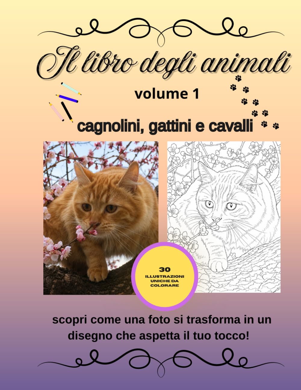 IL LIBRO DEGLI ANIMALI: CAGNOLINI, GATTINI E CAVALLI