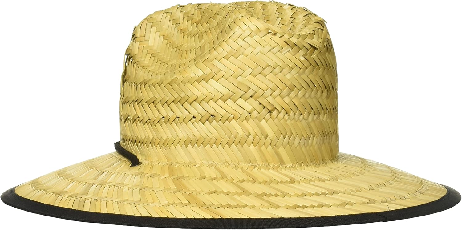 Billabong Women's Tipton Straw Lifeguard Hat, Structured Construction with Printed Fabric Lining Under Brim - Image 2