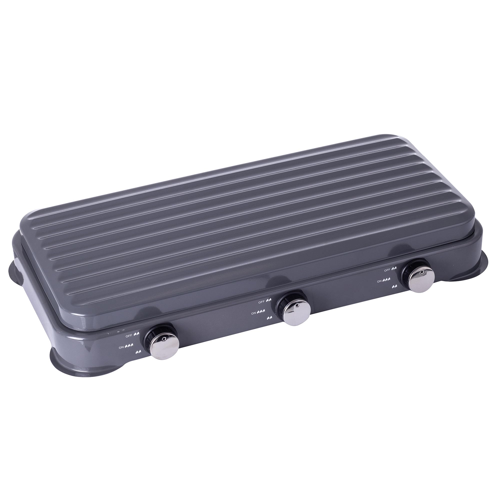 Uyuni LED Rustieke Kaars met 3 vlammen, Ivoor - Smooth 15x15cm