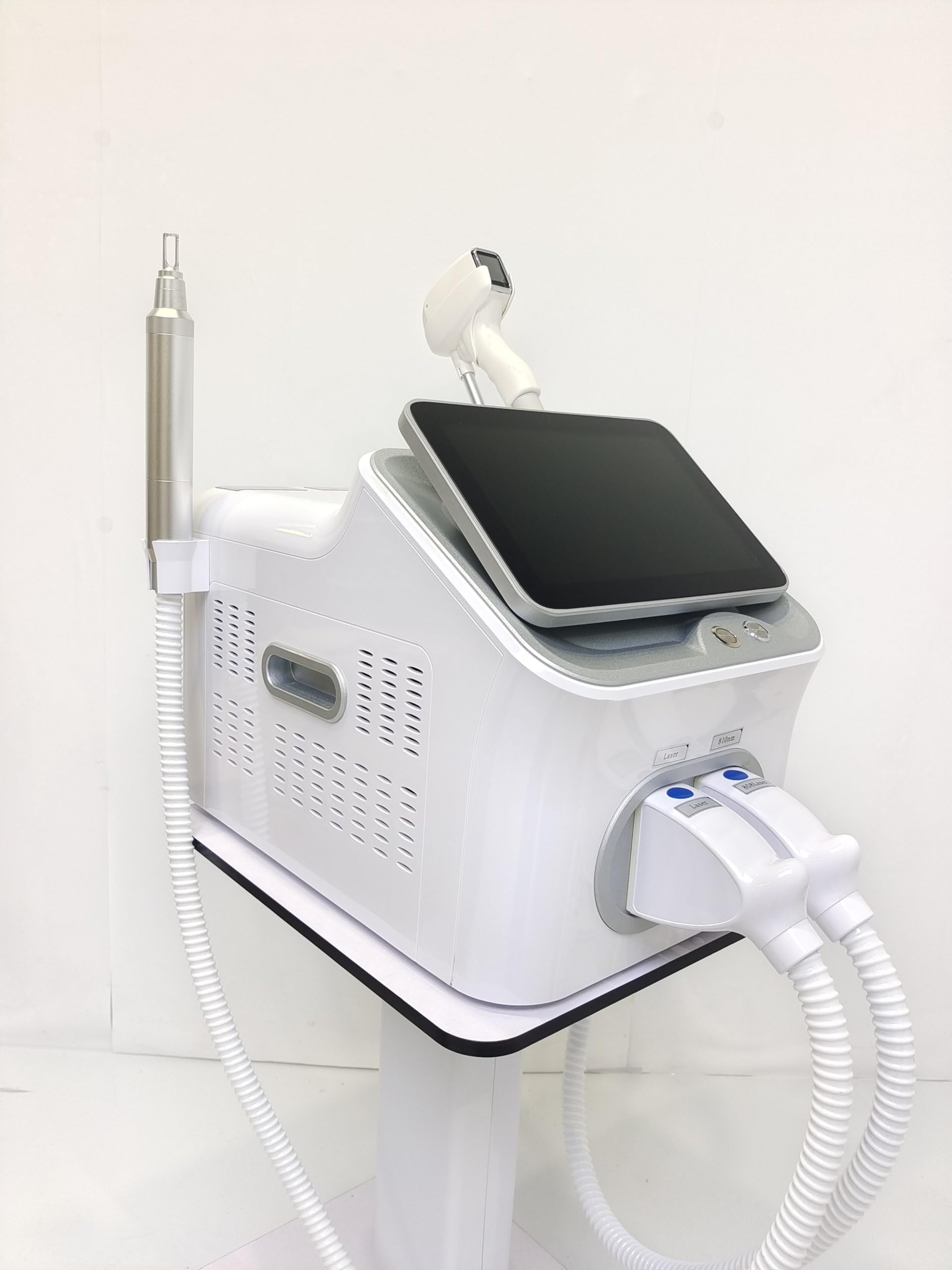 Dispositivo di epilazione laser a diodo 2 in 1, macchina a picosecondi, dispositivo professionale multifunzionale per saloni di bellezza, rimozione indolore di tatuaggi, macchie, pigmenti