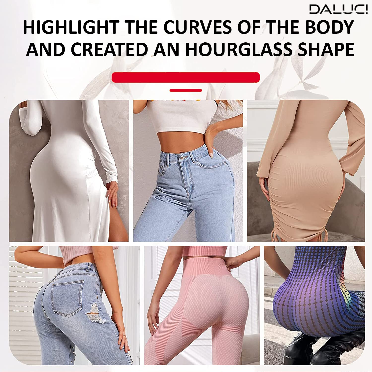 DALUCI Women's Padded Butt Lifter Underwear – Seamless Hip Enhancer Shapewear Panty with Booty Pads for Round Shape & Curvy Look | Fake Hip Panty Briefs (Black, Small) - Image 7 thumbnail