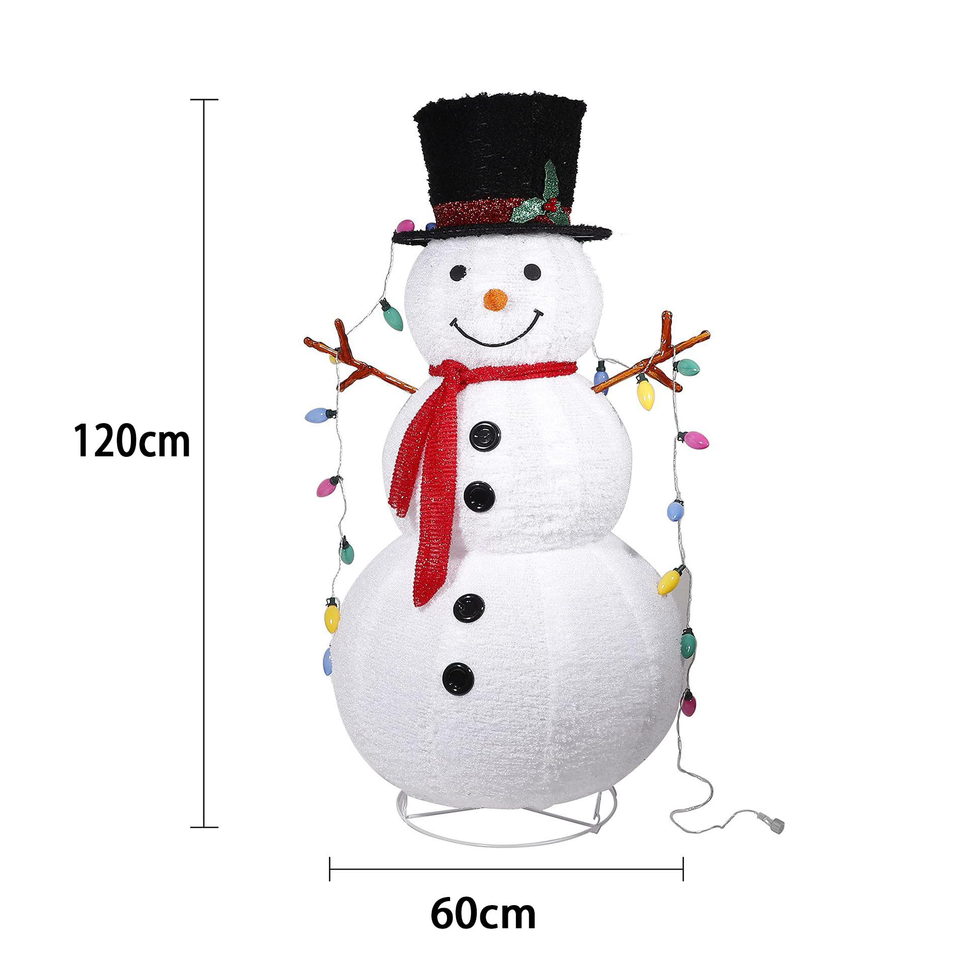 Amazon | Hinniuy 雪だるま スノーマン モチーフライト サンタ