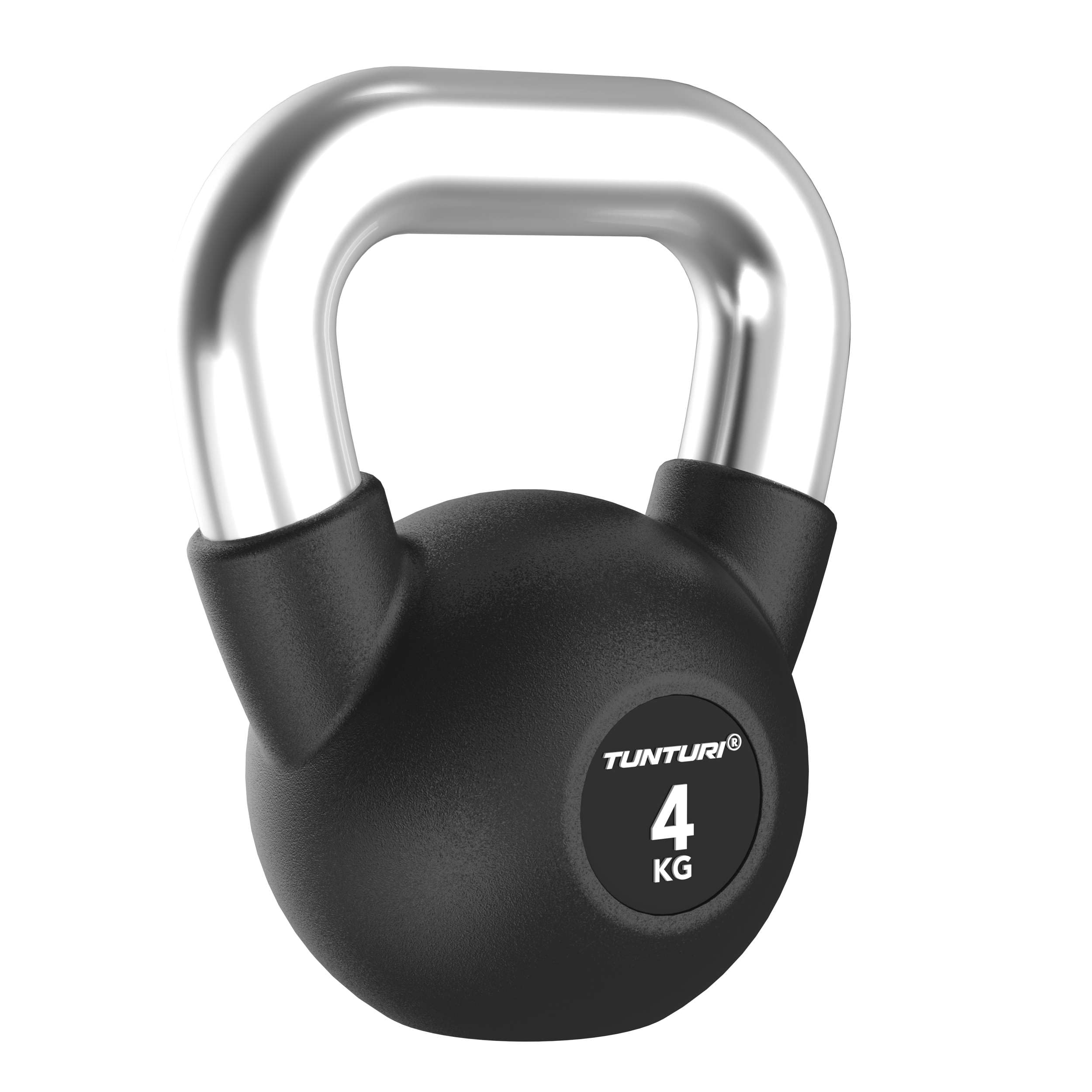 Tunturi Kettlebell Platinum en caoutchouc - 24 kg