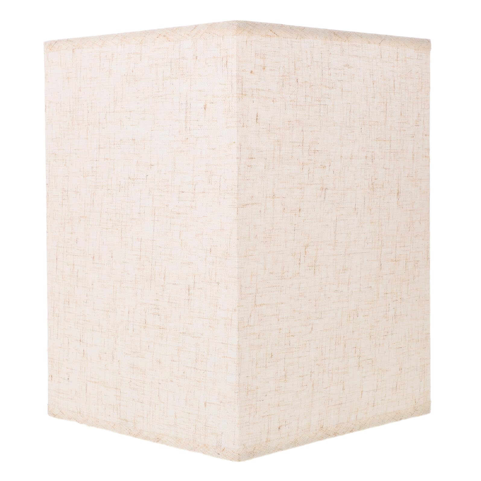 TOYANDONA Paralume Rettangolare Vintage Copertura Apparecchi di Illuminazione Paralume Rustico da Scrivania Clip Sostituzione per Camera da Letto e Soggiorno