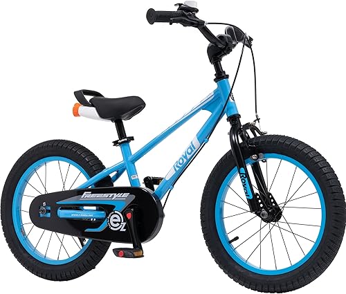RoyalBaby EZ Kids Bike, Innovation 2 en 1 Equilibrio para pedales, bicicleta de aprendizaje para principiantes, niños y niñas de 3 a 9 años, 12, 14,
