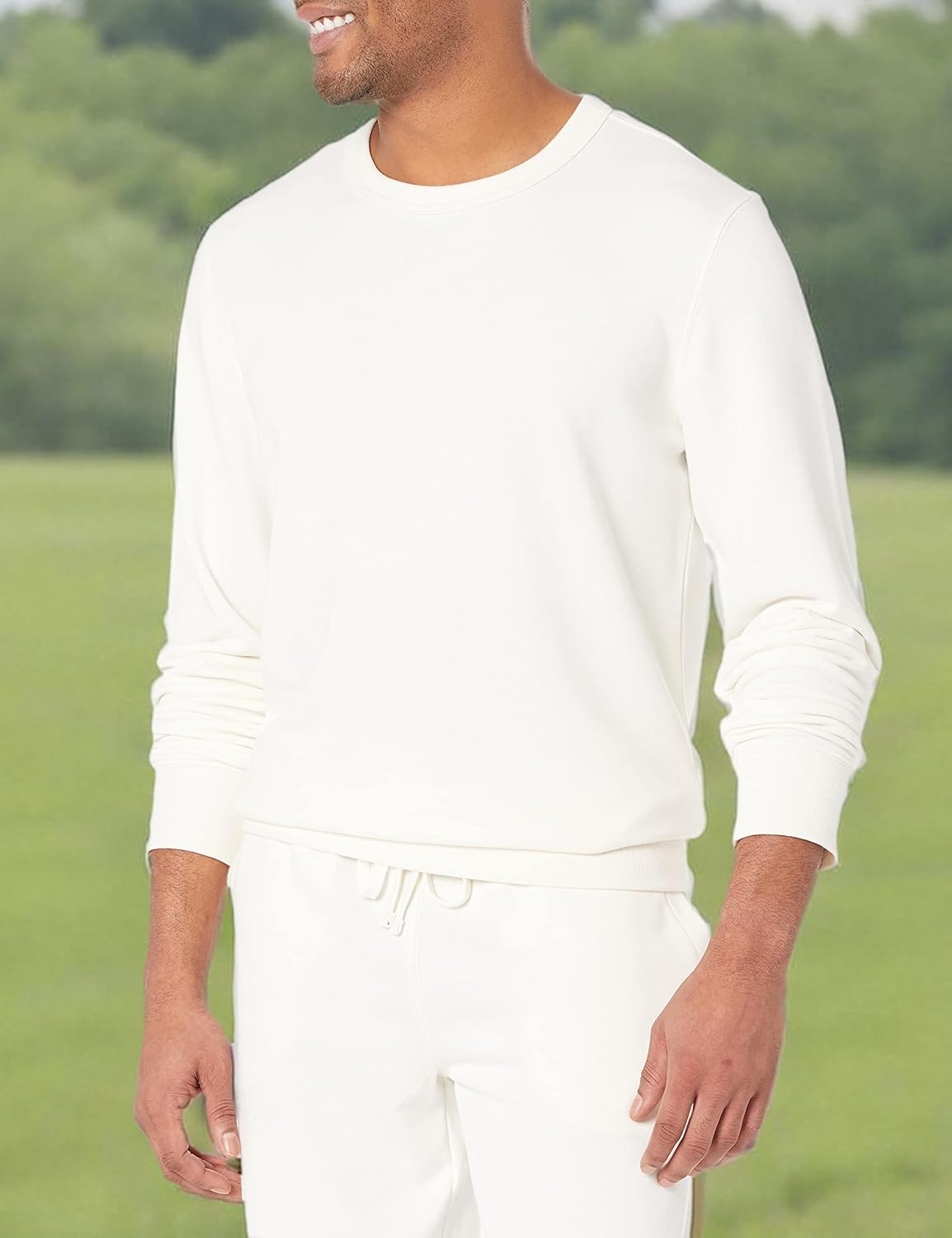 Amazon Essentials men's Crewneck Sweatshirt, Lightweight Long-Sleeve French Terry (Available in Big & Tall) - Image 8