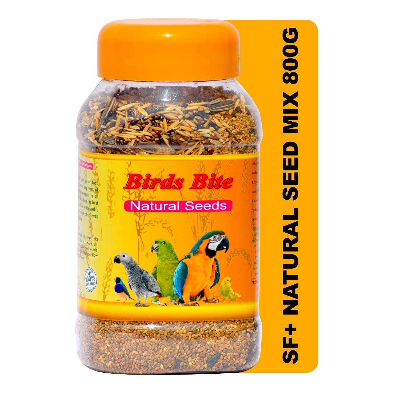 SF+ Birds Bite Healthy Energy Millets and Seeds Feed for All Birds (Natural Seeds, 850g) (B0BHRCBYKZ) Amazon Price History, Amazon Price Tracker