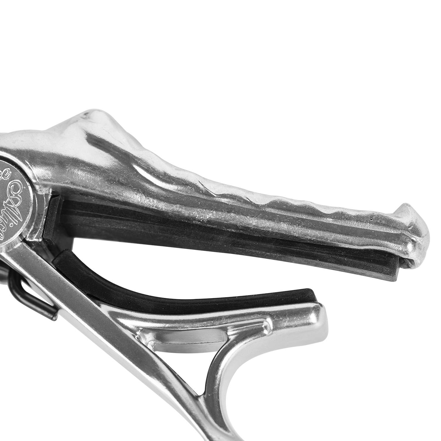 Alice Acoustic Guitar Alligator Capo - Aluminum Alloy Pearl Chrome Color Guitar Capo for Acoustic Guitar - Image 3