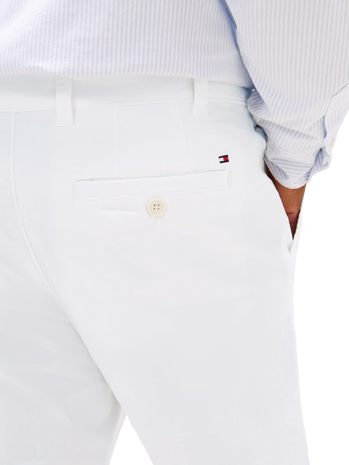 Tommy Hilfiger Men's Big & Tall Stretch Cotton Chino Pants in Classic Fit