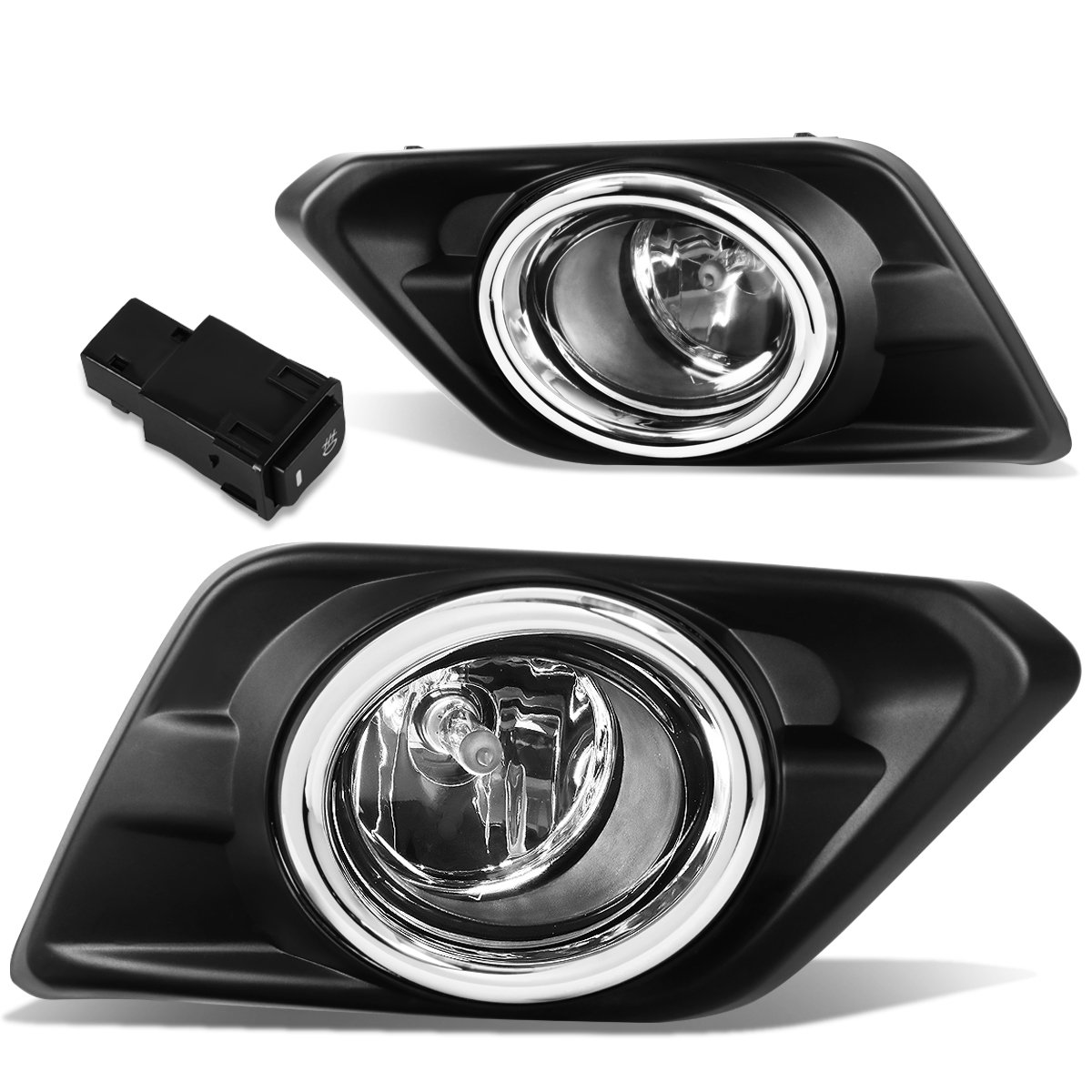 Amazon.com: DNA MOTORING FL-ZTL-217-CH Assembly Fog Light With