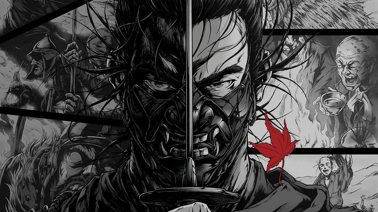 Poster World Ghost of Tsushima Video Games Hd Matte Finish Paper Poster Print 12 x 18 Inch (Multicolor) PW-20073