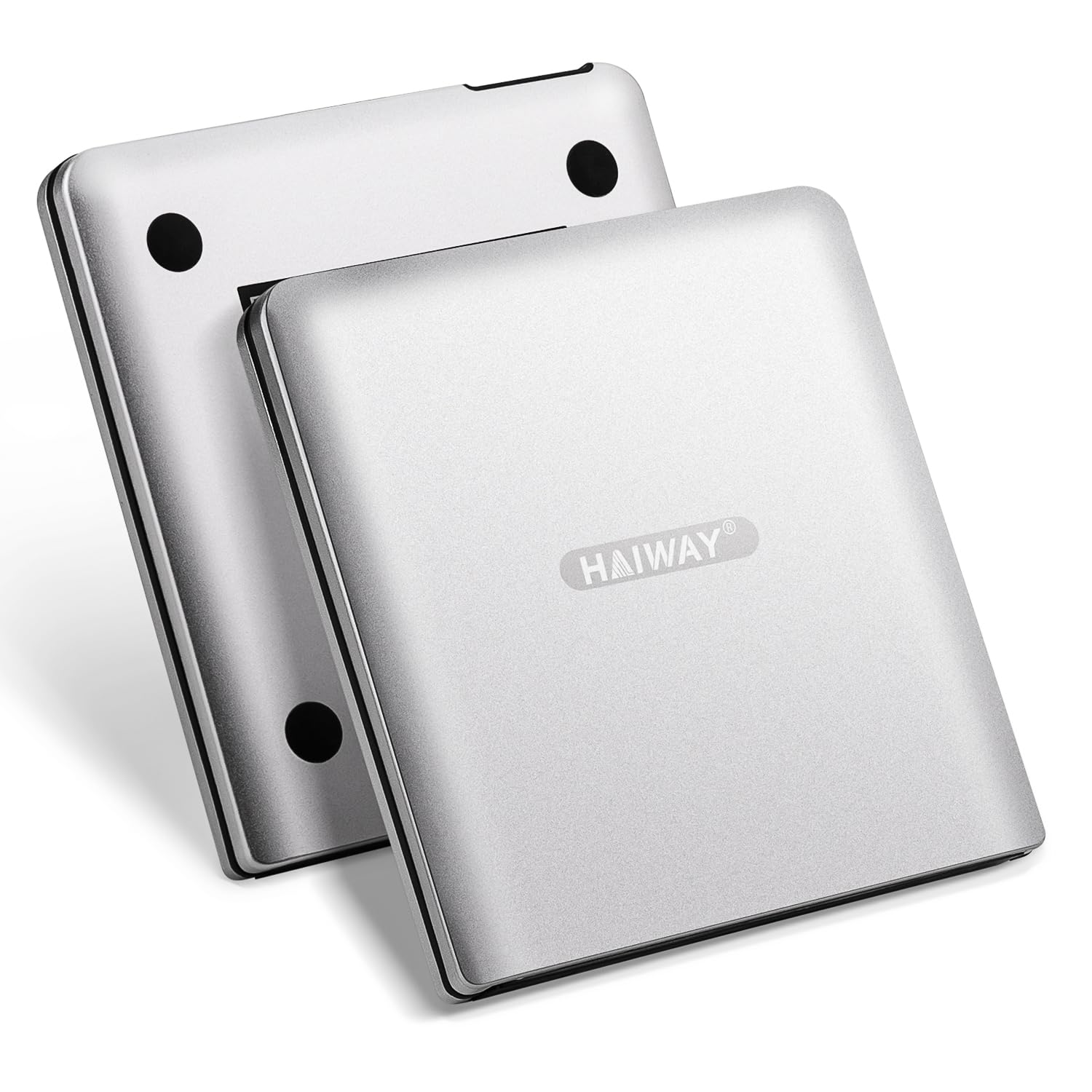 Aluminum External Blu Ray Drive, Support 25G Disc Read/Write Bluray Drives, USB 3.0 and Type-C Portable 3D Blu-Ray BD DVD CD Burner for Laptop PC Compatible with Mac OS Windows XP/7/8/10/11