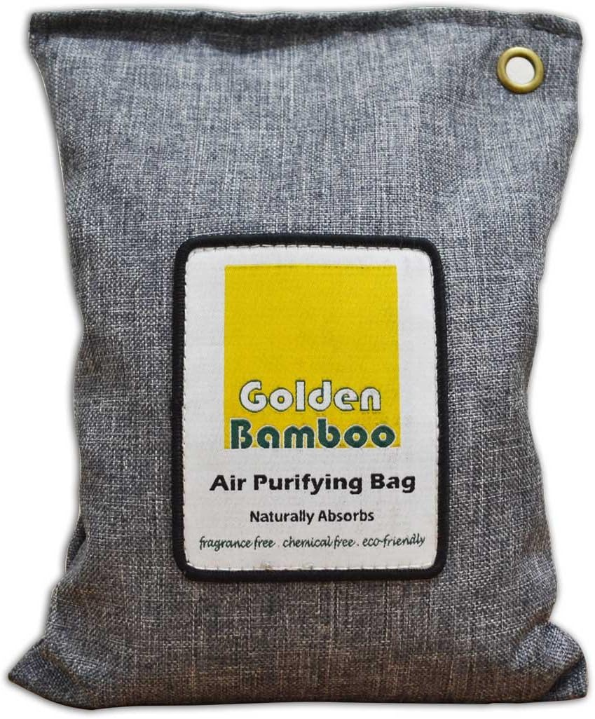 Activated Charcoal 600g- Air Purifying Bag/Odor Eliminating Drying Bag (Gray)
