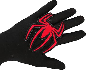 Red Spider Patch - 3x4 inch - Embroidered Iron on Patch (P6804)