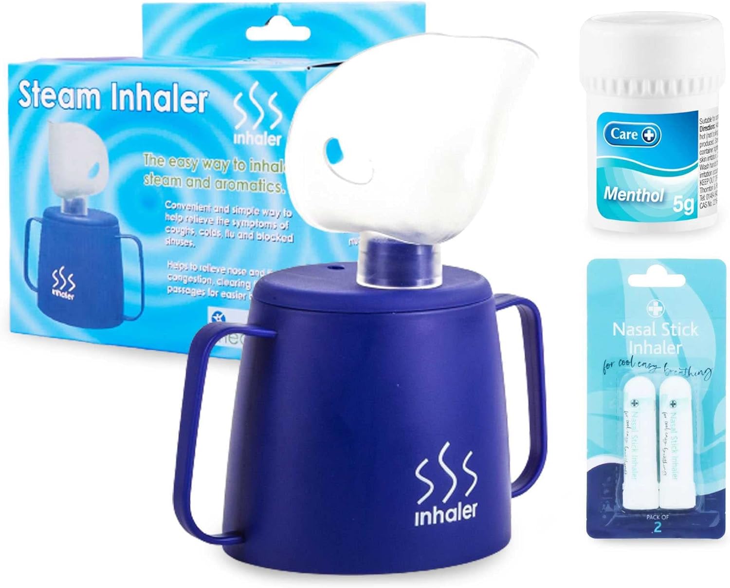 Steam Inhaler Set Set Includes Medisure Steam Inhaler Cup Care Brand