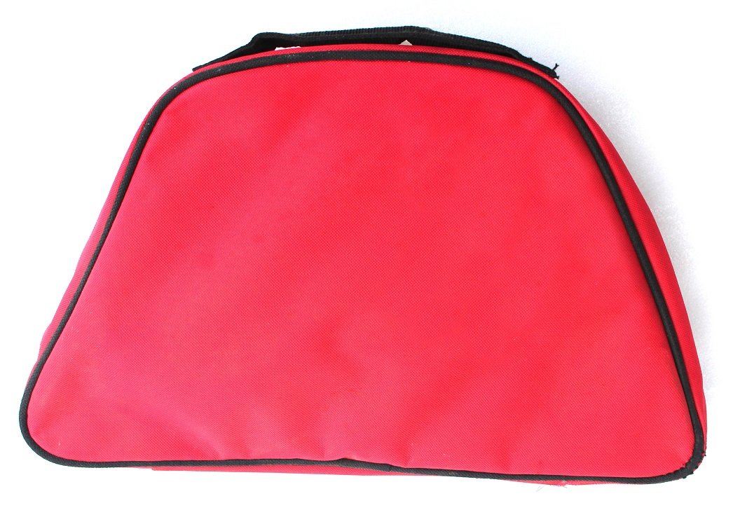 Lap Harp Carrying case, Zither bag, music maker red color carrying case