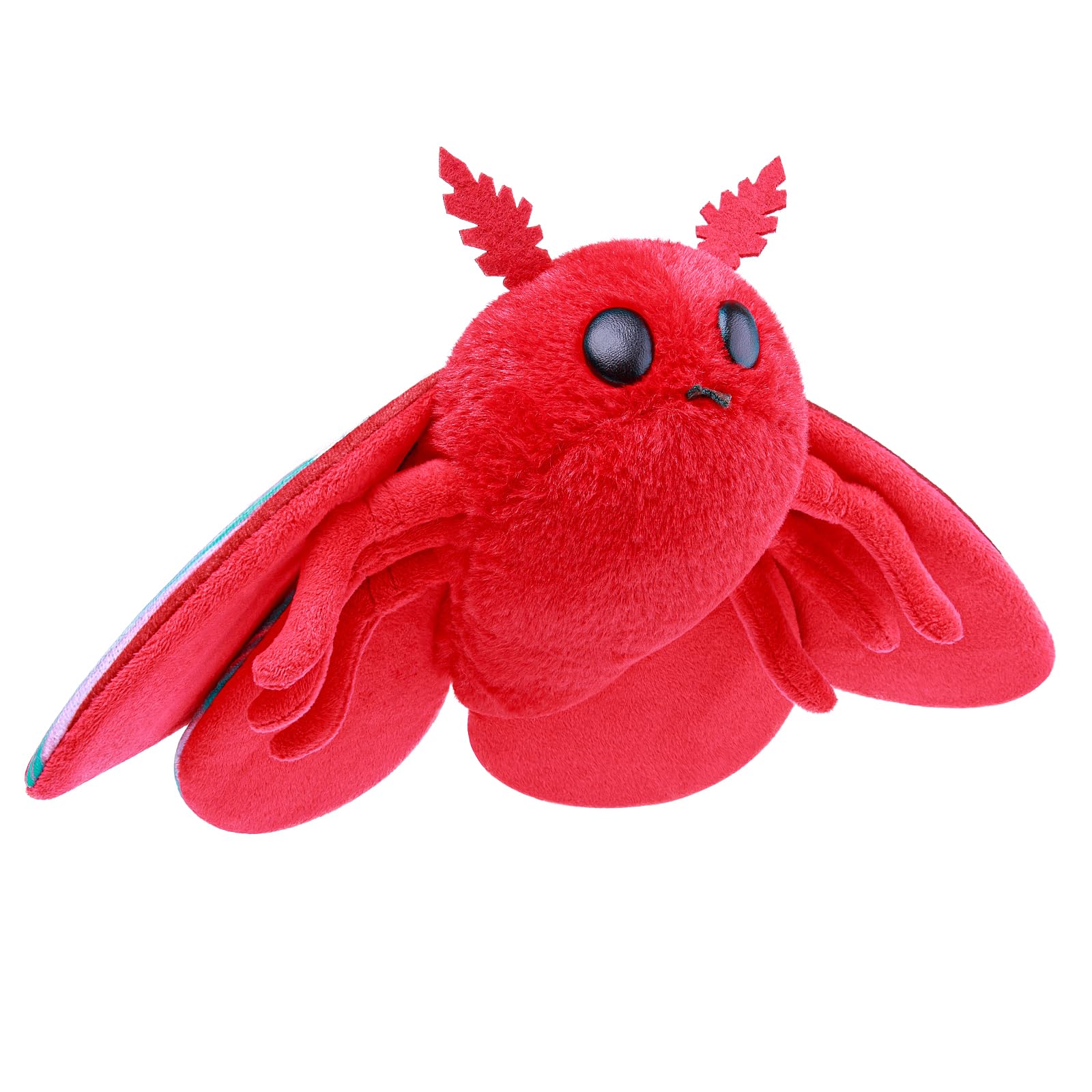 lilizzhoumax Simulation Leopard Moth Plush Toy 10.62inch Soft Realistic Leopard Moth Stuffed Animal Plush Toy for Kids Insect lovers Boys and Girls Gifts Home Decoration — view 7