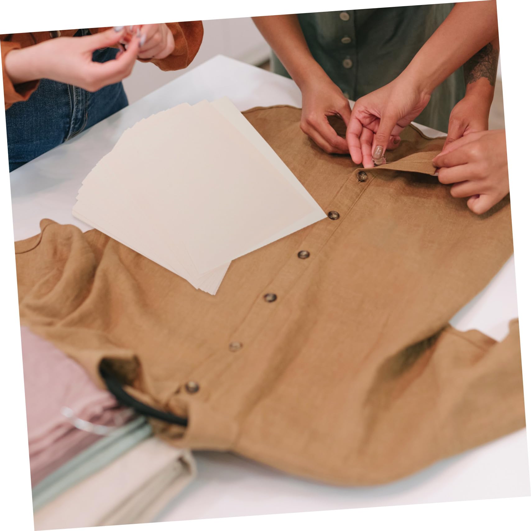 100 Stück Sublimationspapier Transferpapier für Heat Press T shirt Aufbügeln Weißes Sublimationspapier für DIY Textildruck und Keramikdruck