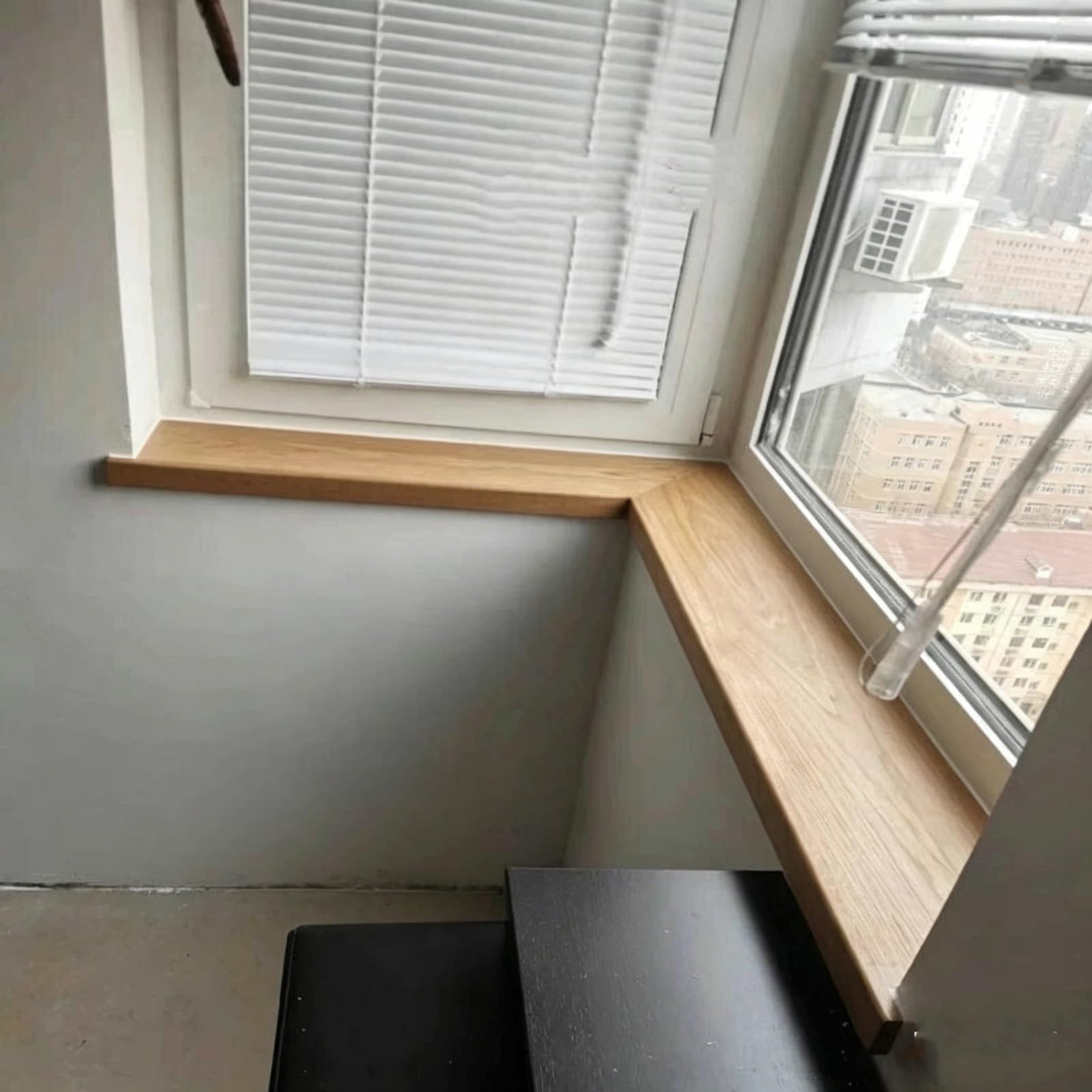 Estensione Davanzale Legno Pino Massiccio, Copertura Davanzale Interno su Misura 1,8cm, Gradini per Scale in Legno, Pannello di Sostituzione per Finestre E Ufficio