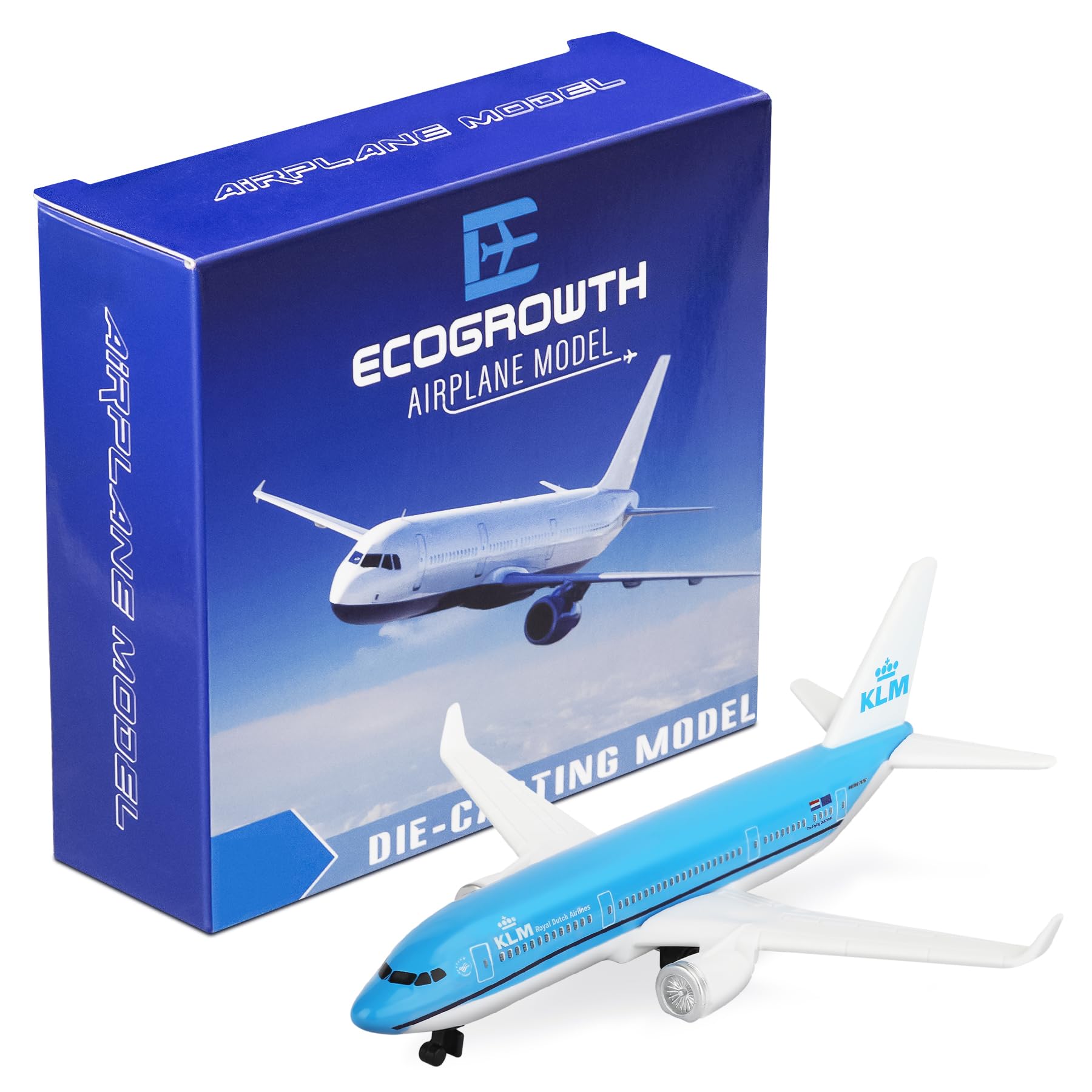 EcoGrowth Model Airplane Holland 747 Plane Model Plane Airplane for Collection & Gifts
