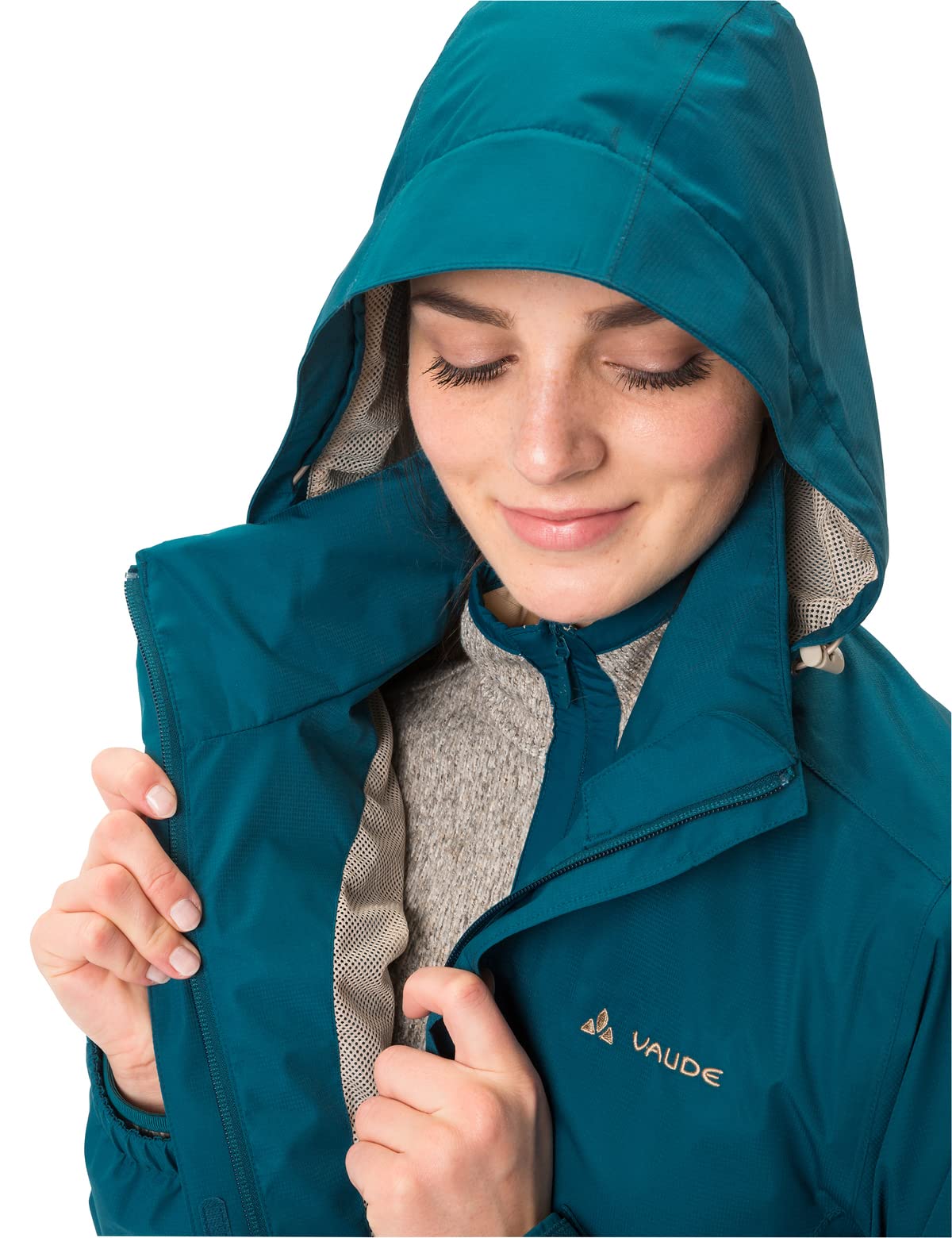 VAUDE Wo Skomer S Jacket II, Eclipse, 34 Giacca Softshell, Donna, Eclipse, 34