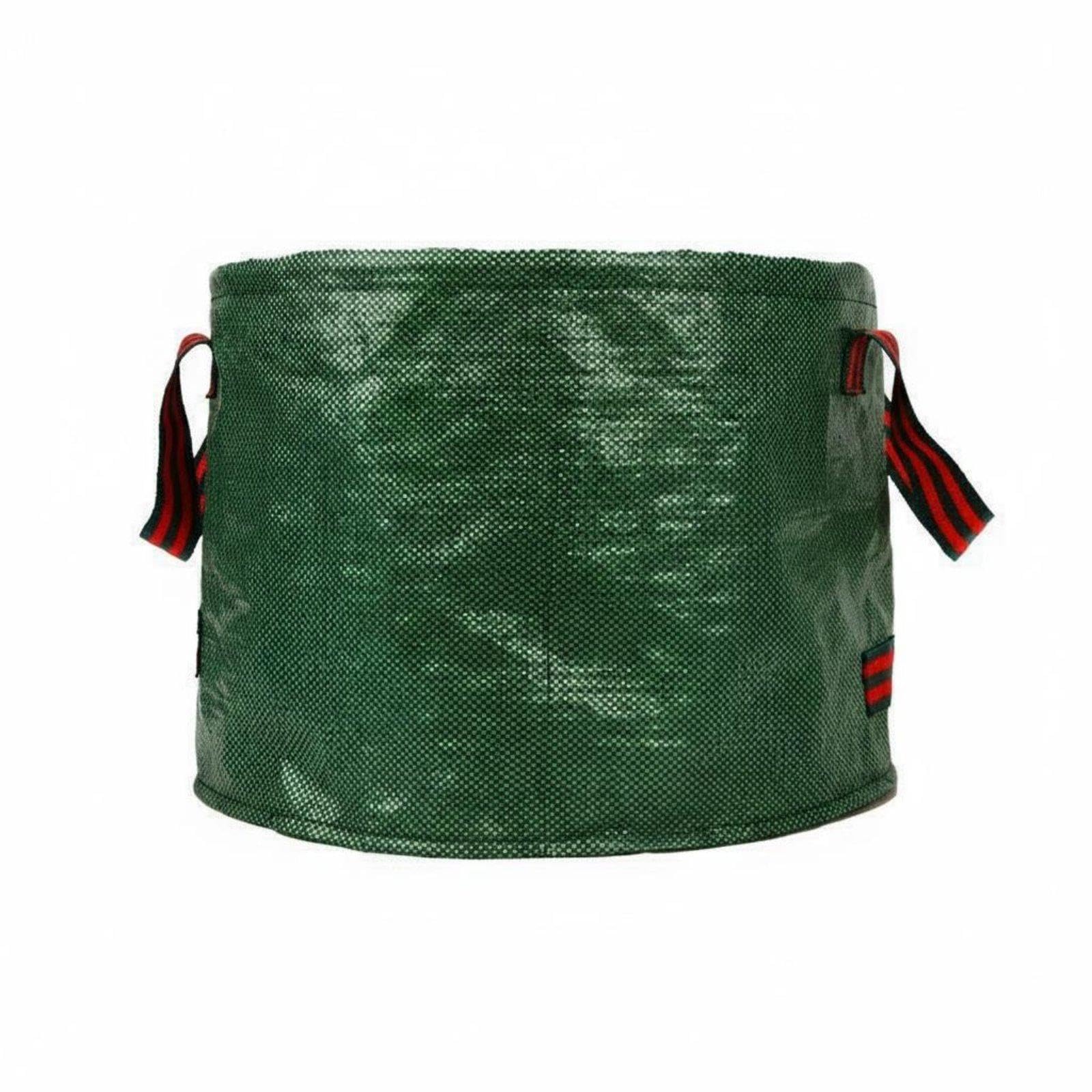 Foldable Leaf Bag Large Capacity Reusable Yard Waste Bag Tear Resistant Expandable Garden Container Bin for Landscapers, Homeowners, Outdoor, Storage 60L with Gloves| Yard, Garden & Outdo-image-20