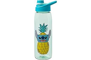 Lilo & Stitch Pineapple Pop-up Water Bottle: Hydration with a Touch of Disney Magic
