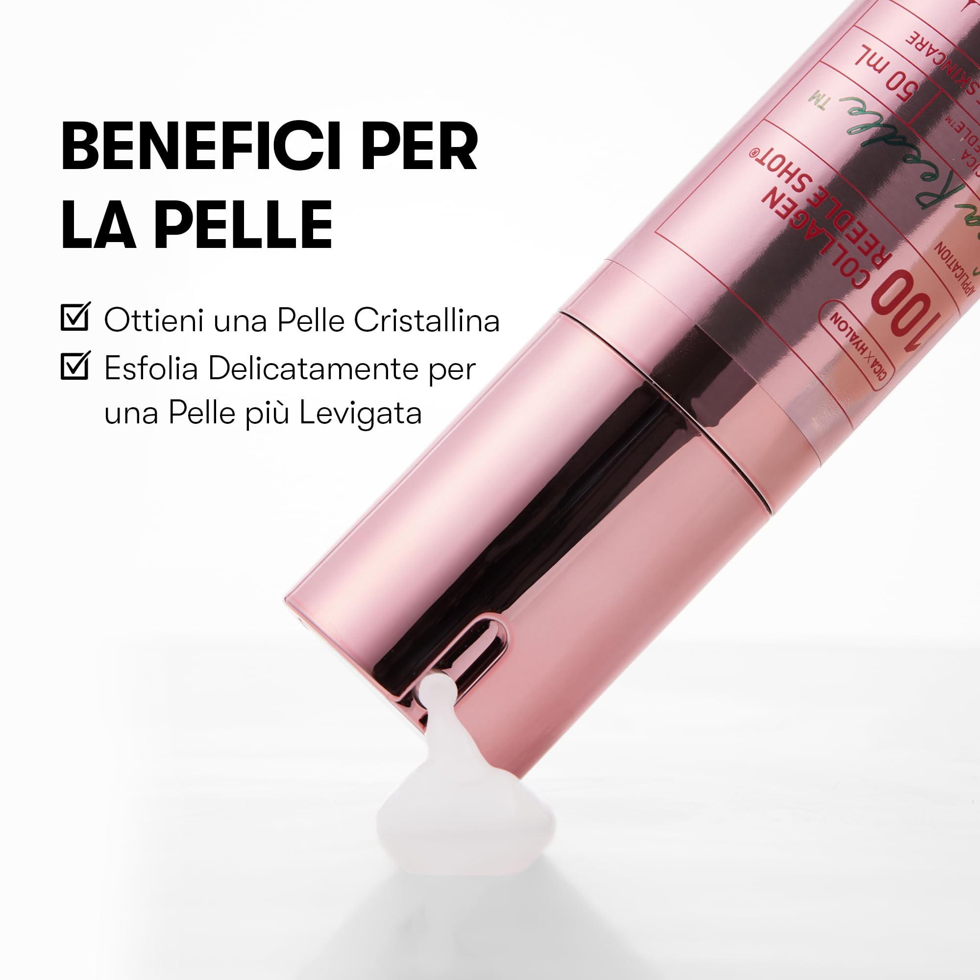 VT COSMETICS VT COLLAGEN REEDLE SHOT 100, siero al collagene per microneedling da 50 ml
