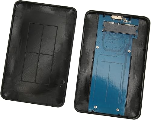Miniatura 8 de Zyyini Caja de disco duro cifrado, 3 TB 5 Gbps cifrado USB 3.0 2.in SATA Disco Duro Caja de disco duro Hardware de acceso con contraseña, para 7 8