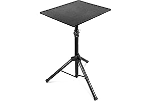 ProMaster Wooden Tripod Stand: Universal Adjustable Projector Stand for Laptops, Projectors, and More