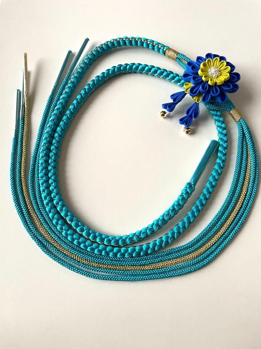 HOYAクリスタル 花瓶 花器 フラワーベース 置物 硝子 イエロー 青