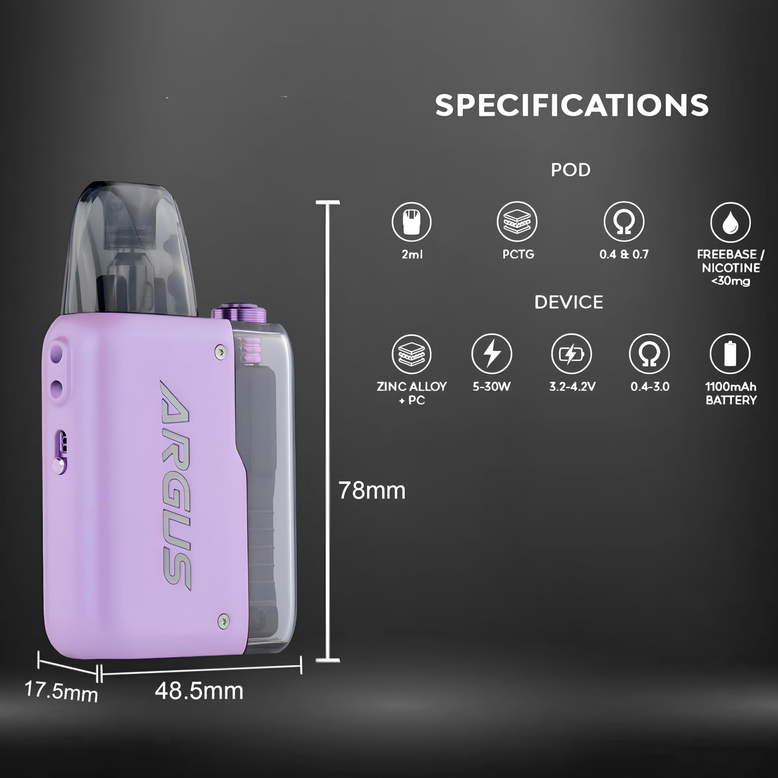 how much is elf bar vape Voopoo Argus P2 Kit Pod System main image 0