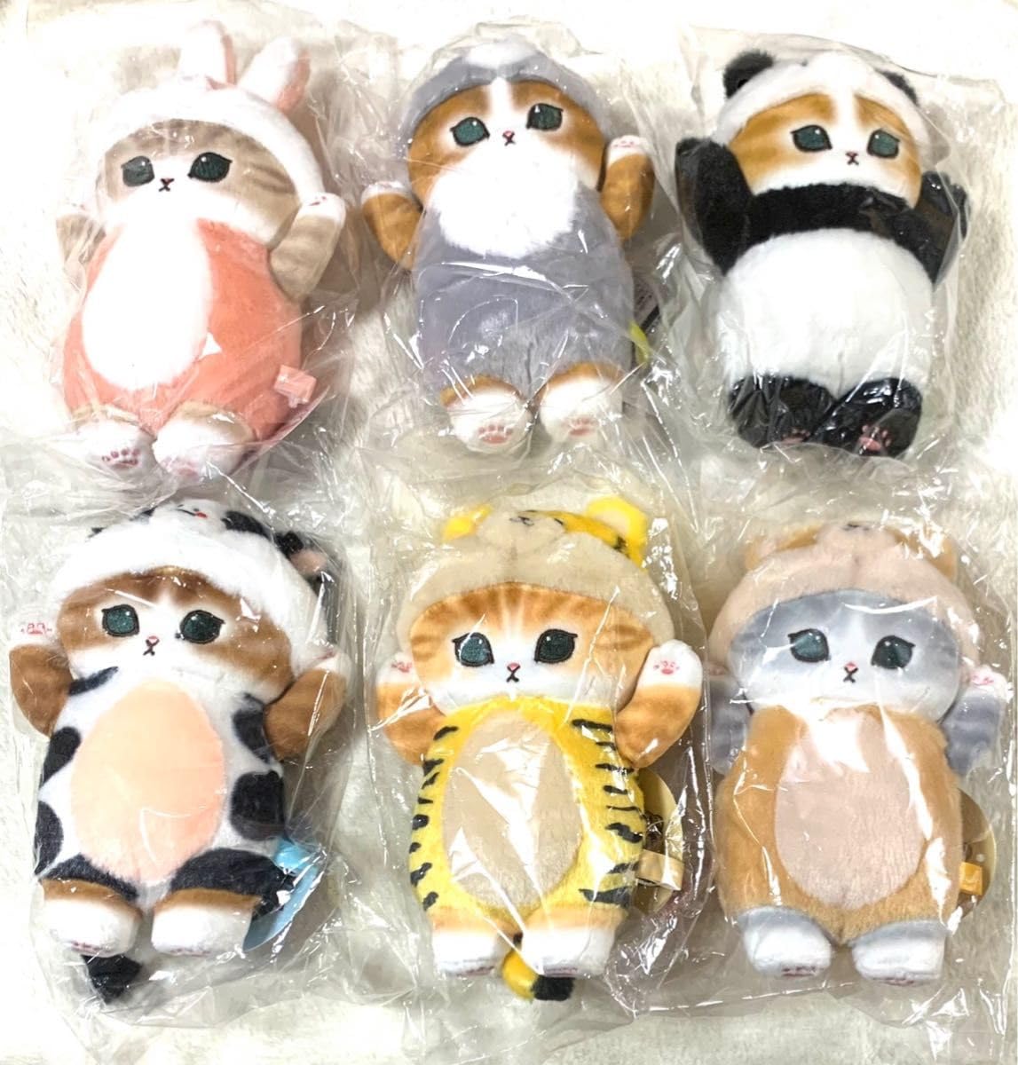年末のプロモーション特価！ 6点 ぬいぐるみ 着ぐるみにゃん mofusan
