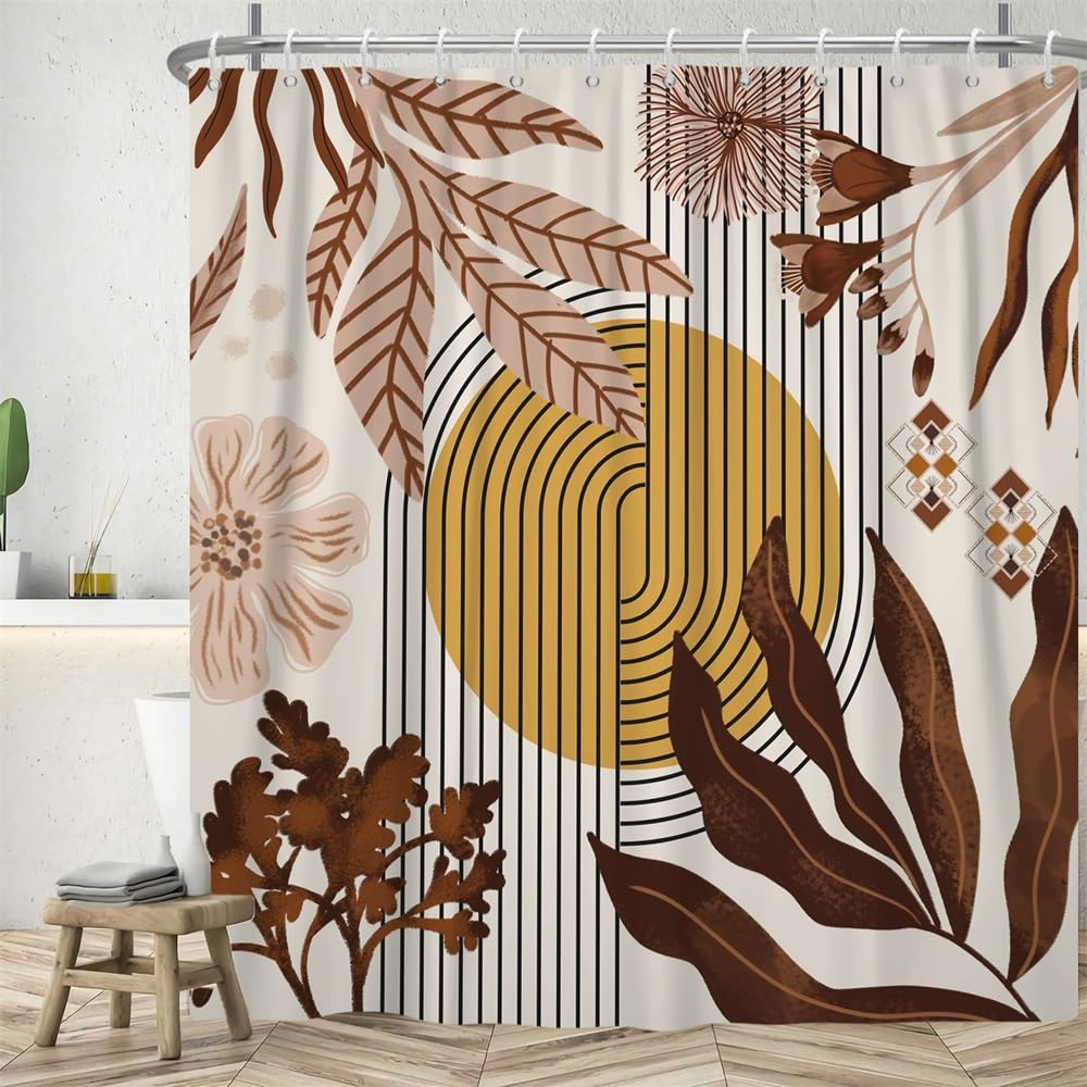Uiiooazy Abstract Shower Curtain - Image 3