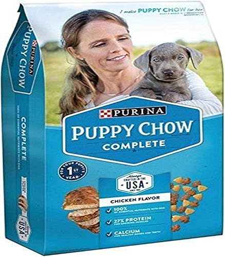 Purina Puppy Chow - Alimento seco para perros, completo, sabor a pollo, bolsa de 4.4 libras