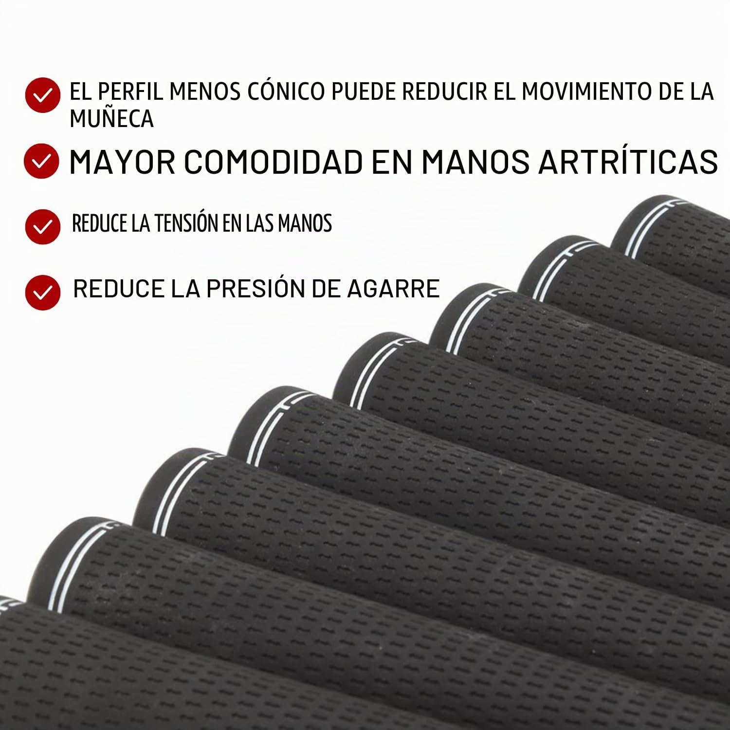 13 piezas Majek Jumbo Oversize Tour Pro Velvet Golf Grips +1/8 pulgadas más grueso que el estándar, perfecto para manos grandes o dedos artríticos