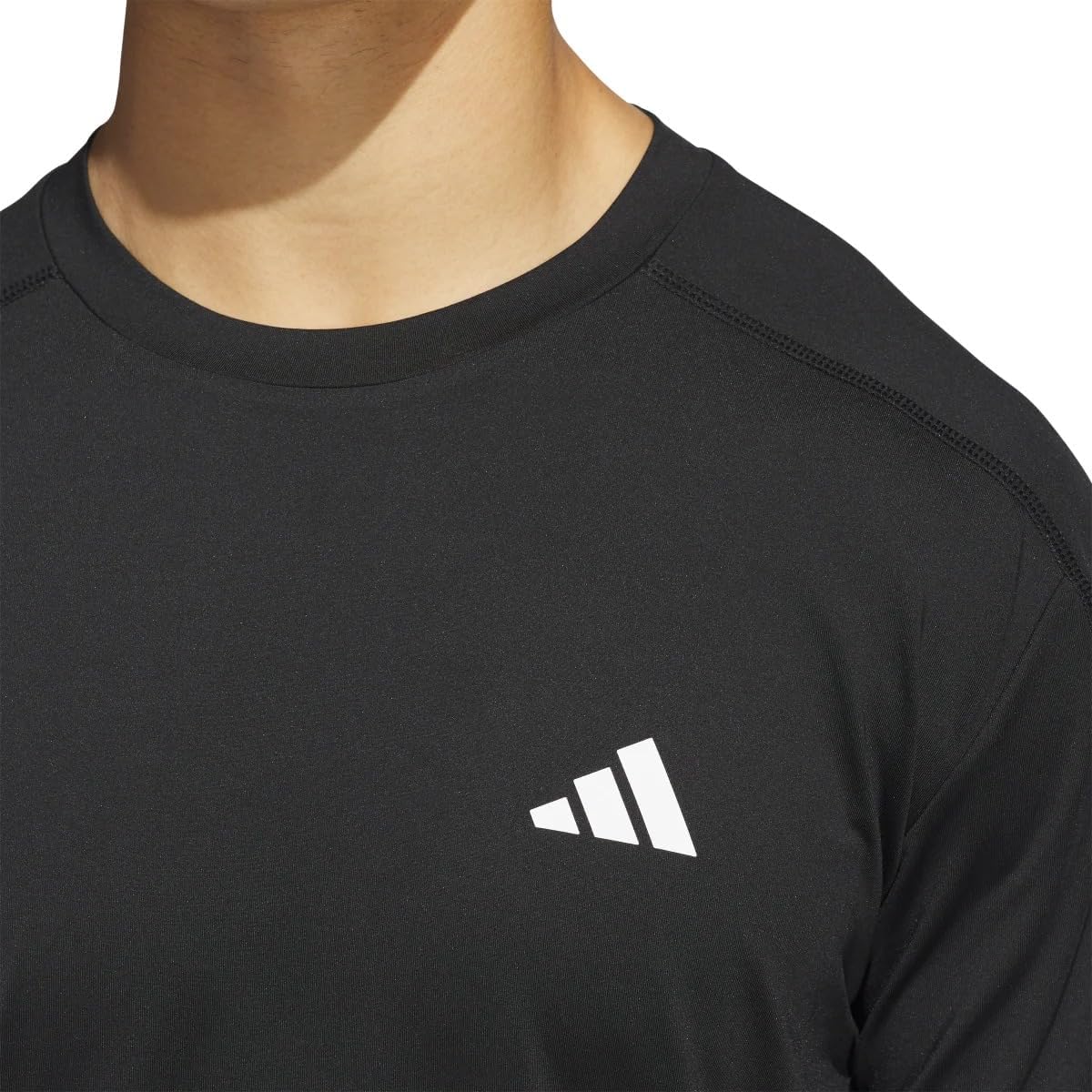 adidas Men's Regular Fit Lightweight Active Tee - Moisture Wicking - Image 4