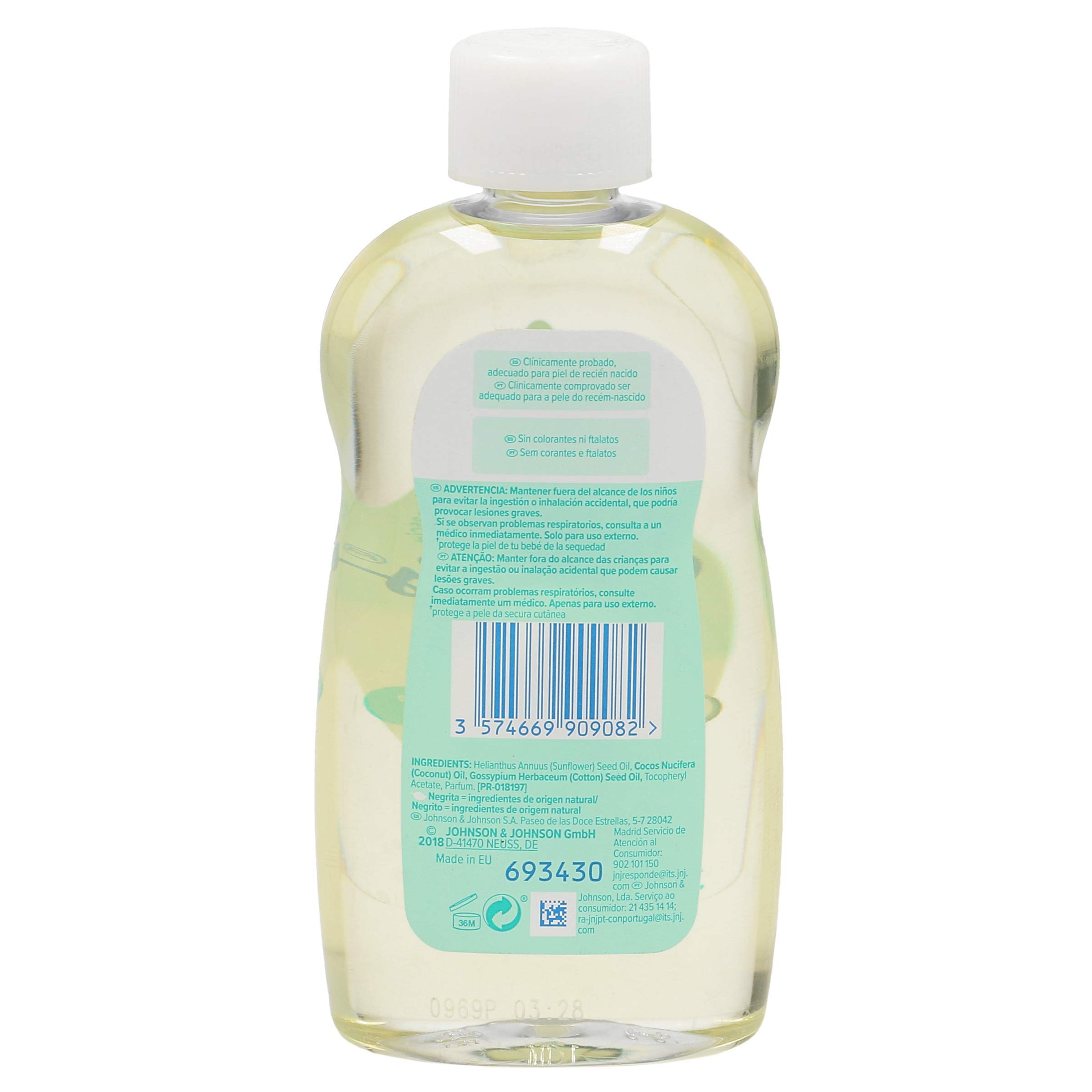 JOHNSON'S Baby Cottontouch Oil 300ml