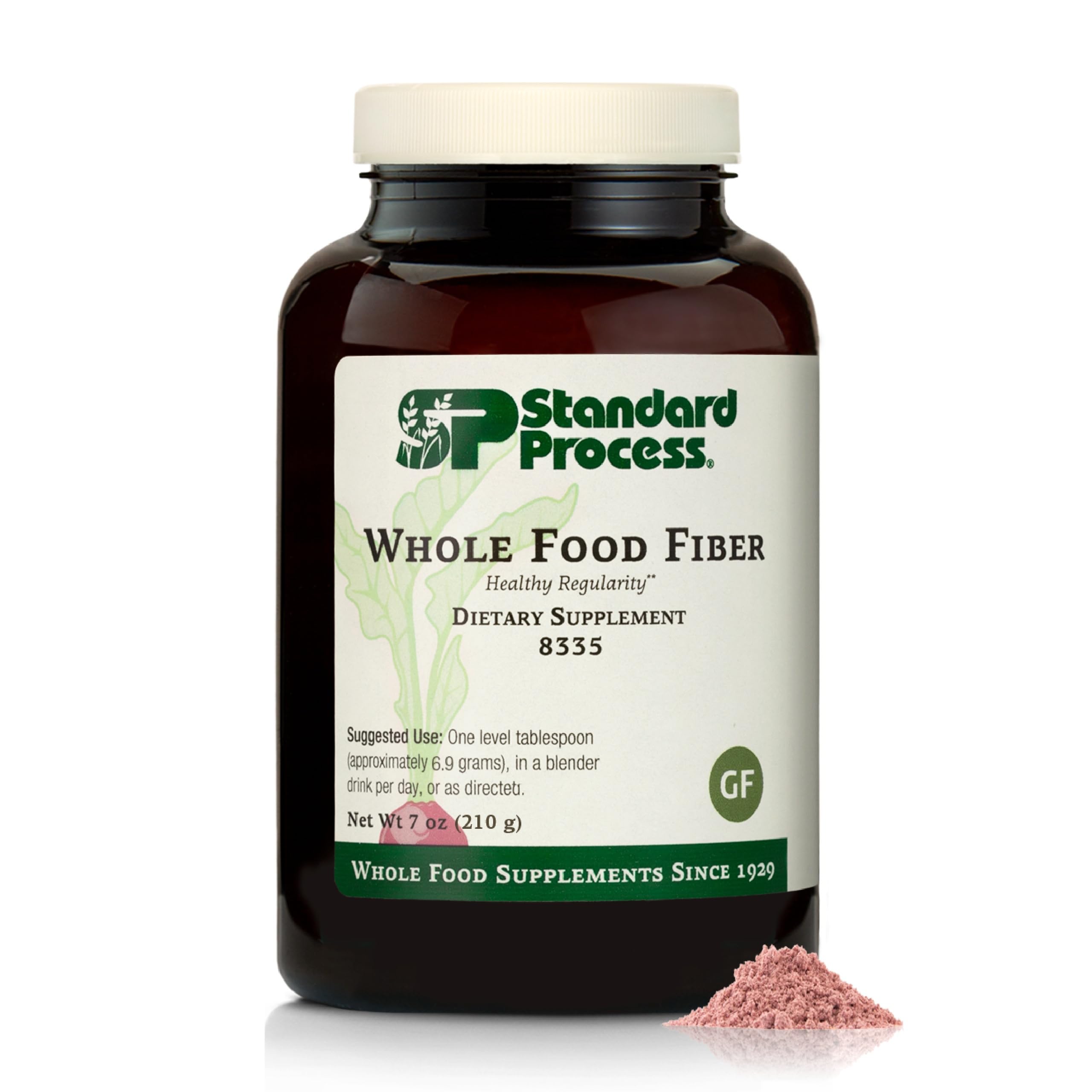 Standard Process Whole Food Fiber, Healthy Regularity Supplement, 7 oz