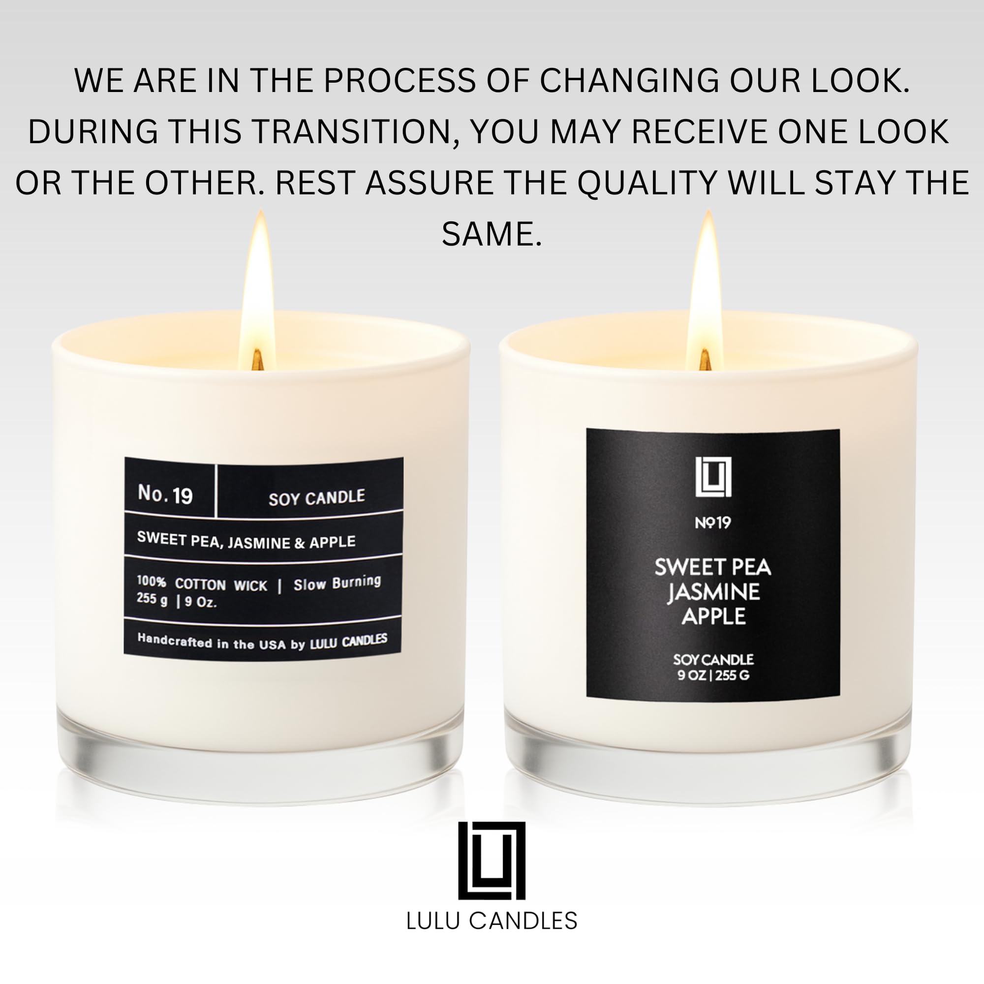 Lulu Candles Luksusowa świeca zapachowa w słoiku sojowym | ręcznie nalewana w USA | wysoce pachnąca i długotrwała (świeże poranne powietrze, 255 g)