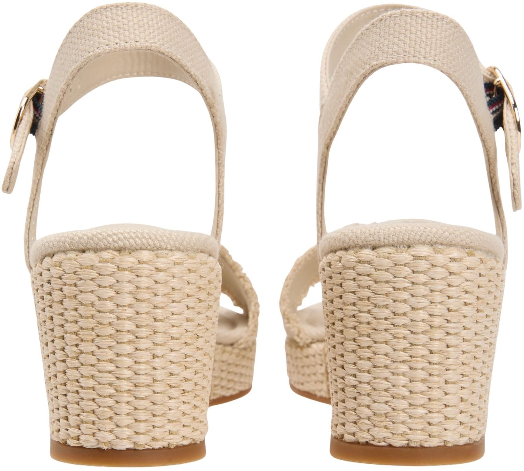 Tommy Hilfiger Mid Woven Wedge Espad Fringe Fw0fw09470 Alpargatas de cuñaMujer