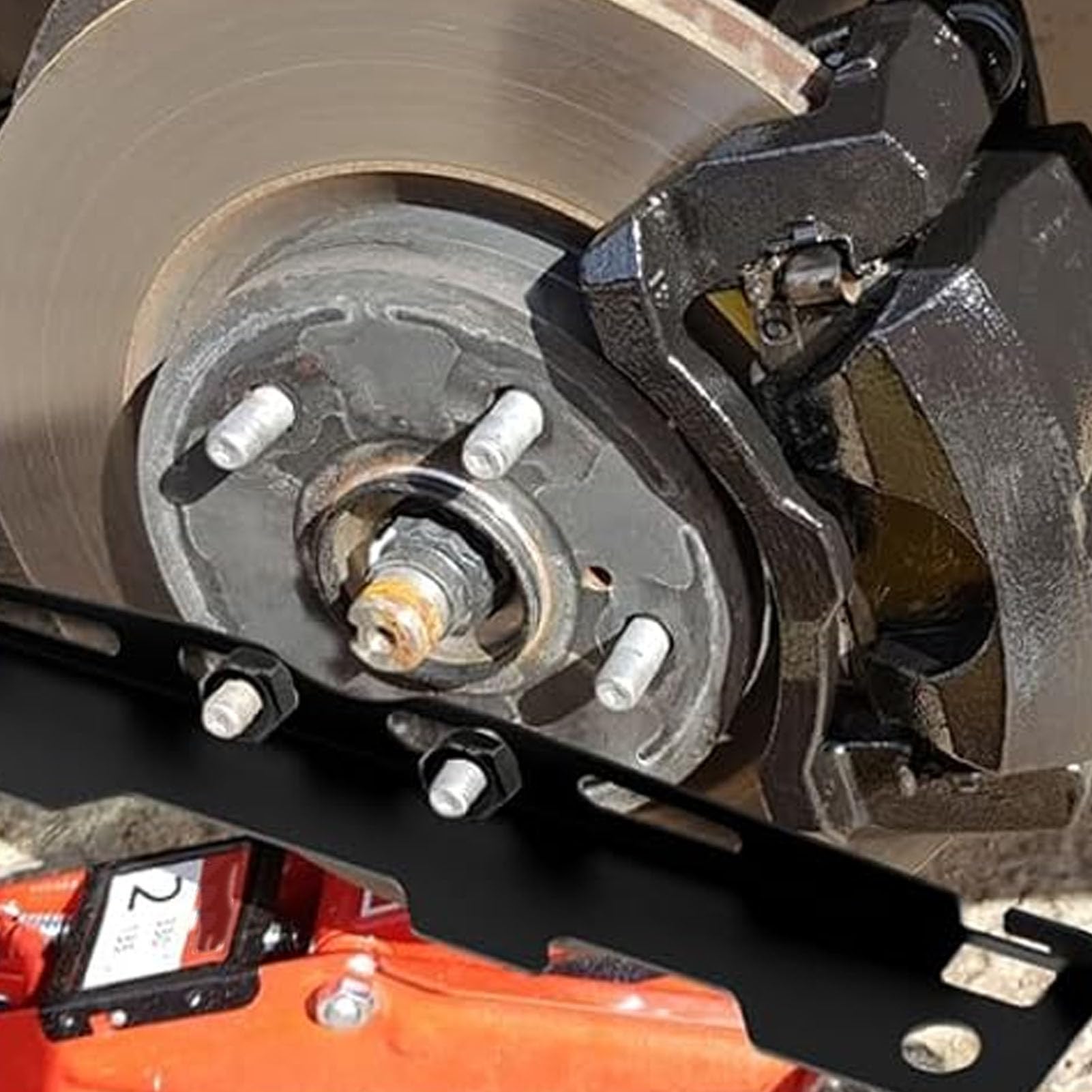 ASHATA 2 Set Di Strumenti Di Allineamento Ruote Automobili, Kit Di Allineamento Preciso Dita con Nastro di Misura per I Proprietari di Veicoli, In Acciaio Legato Durevole, Nero